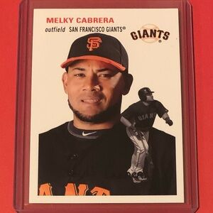 Melky Cabrera #28 2012 Topps Archives Baseball Trading Card